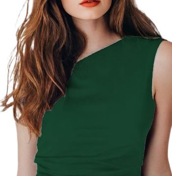 Abito Midi a Tubino verde