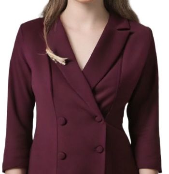 abito corto bottoni  viola05