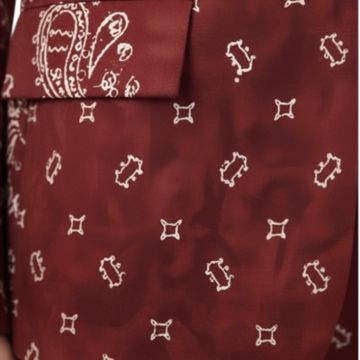 giacca part  mero rosso