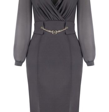 abito midi 120430 grigio