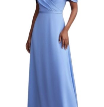 abito 100025 lungo azzurro