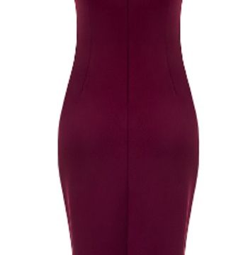 Abito Midi a Tubino rosso04