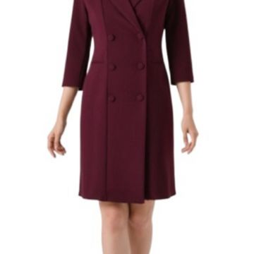 abito rosso bor nero 