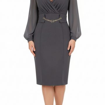 abito midi 120430 grigio