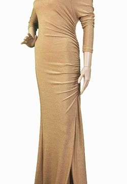 Abito Lurex color Oro 2