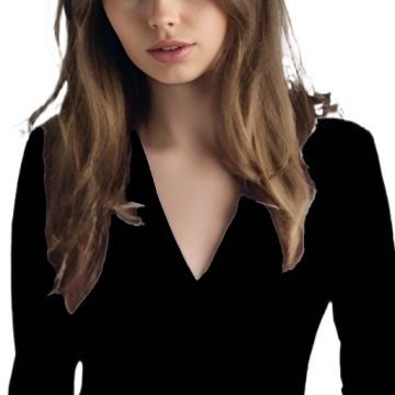 abito corto bottoni  nero01