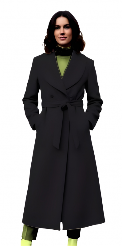 Cappotto Donna Nero