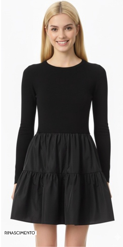 Abito Intero Donna Nero