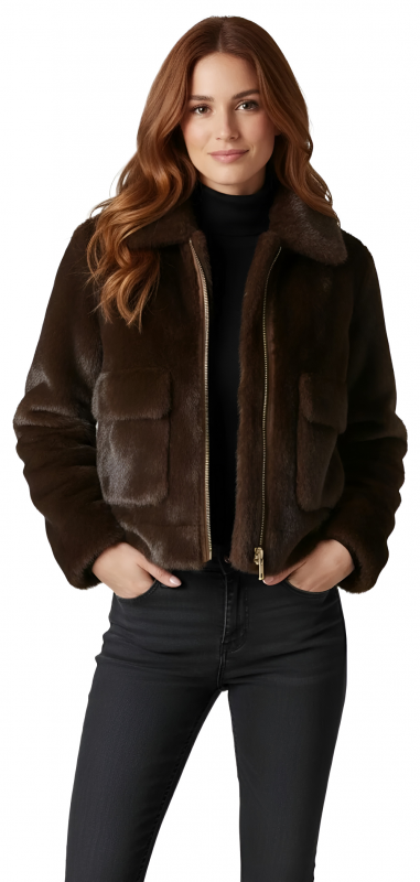 Cappotto Donna Cioccolato