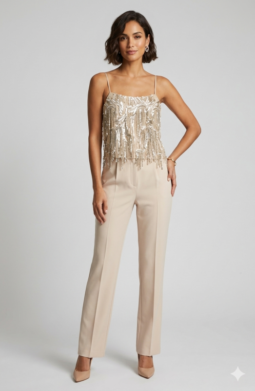 Tuta Donna Tortora Beige