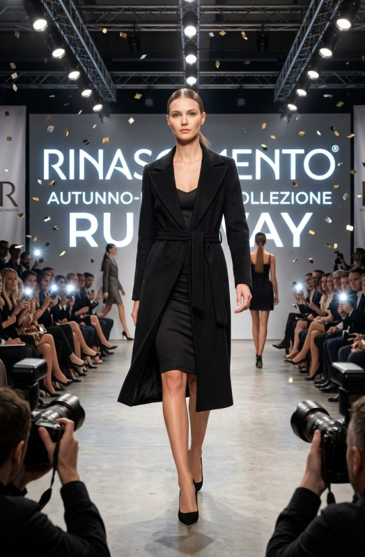 Cappotto Donna Nero