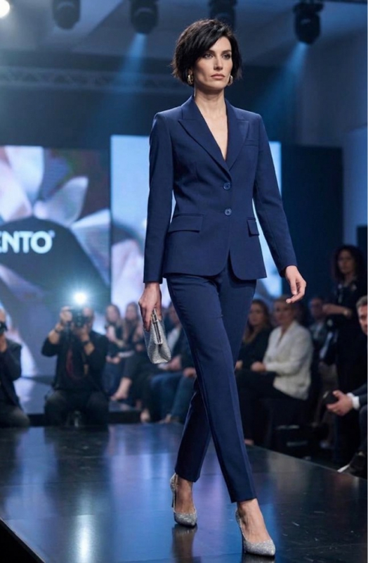 Giacca Donna Blu Navy