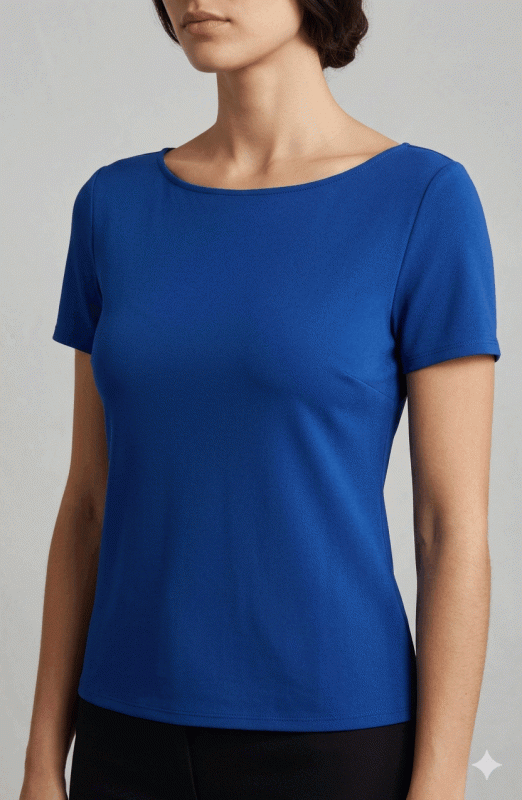 Blusa Donna Blu Brillante
