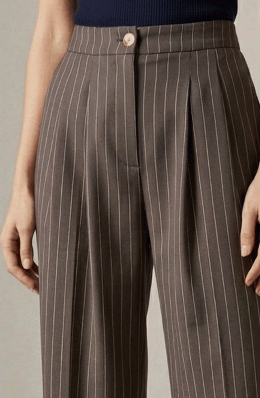 Pantalone Donna Marrone Tabacco