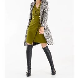 Cappotto motivo Greca All