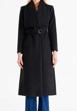 Cappotto Vestaglia color Nero